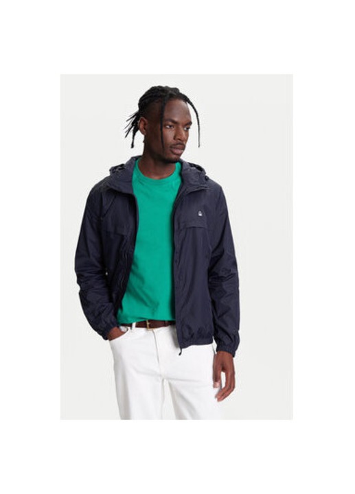 Мъжко яке United Colors Of Benetton, 2VDWUN06A, найлон, тъмносиньо, Тъмносин