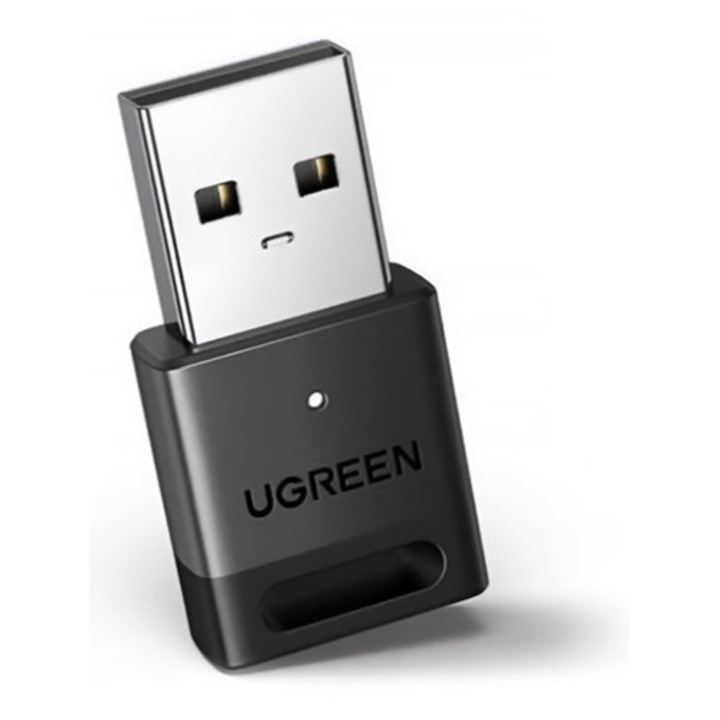 Ugreen cm591 bluetooth adapter, usb, v5.3, fekete