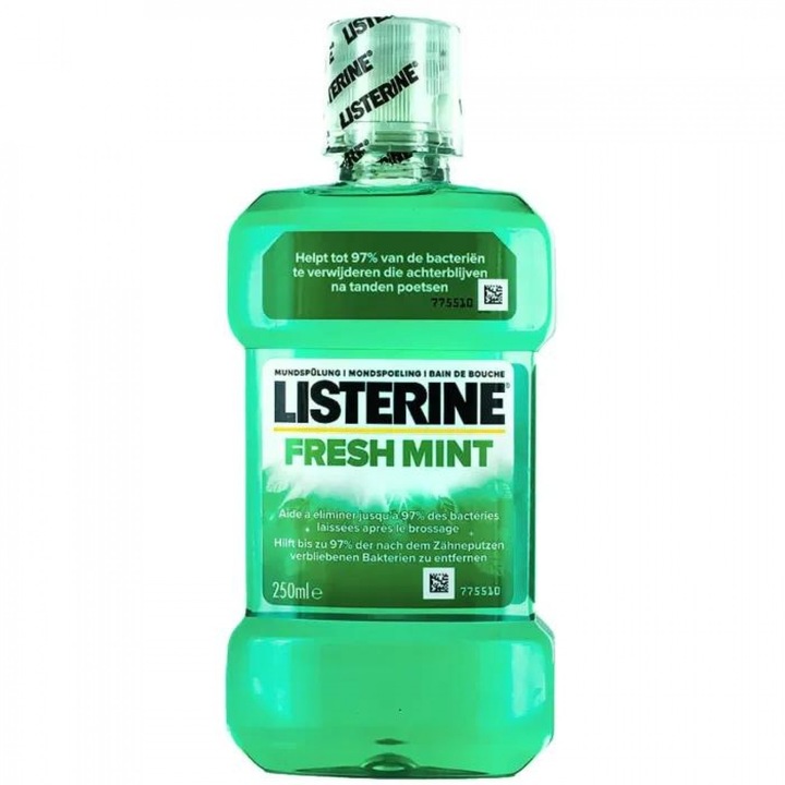 Apa de gura LISTERINE Fresh Mint 250 ml