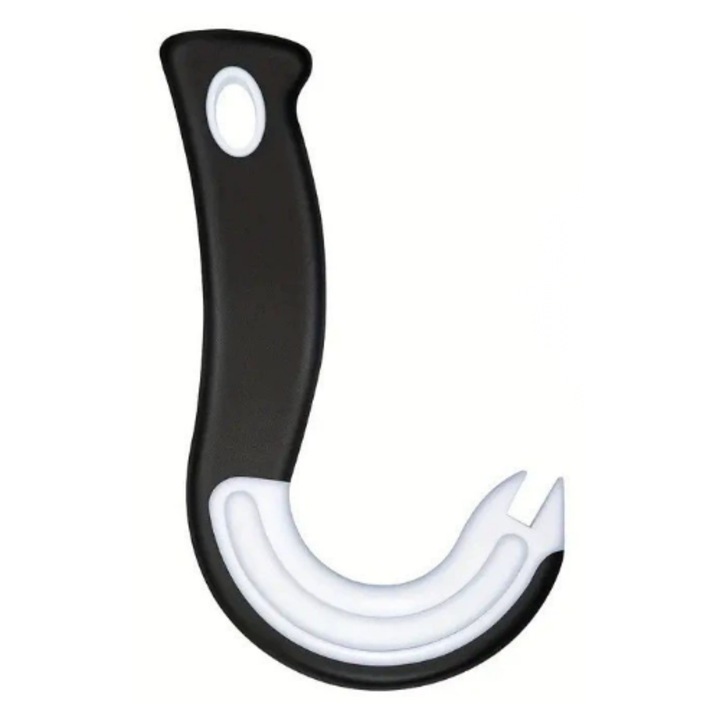 Desfacator tirbuson, plastic, forma de carlig, multifunctional