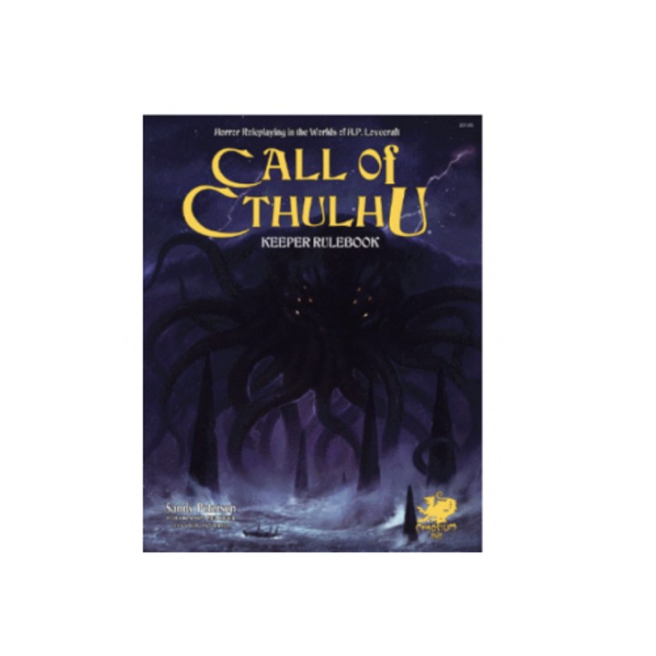 Joc de societate Call of Cthulhu RPG - Keeper Rulebook, limba engleza, extensie