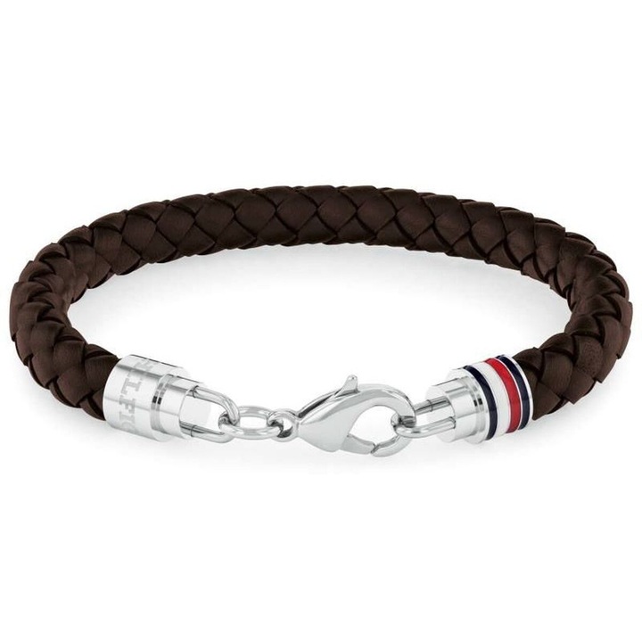 Bratara Barbati Tommy Hilfiger ICONIC din Piele si Otel Inoxidabil - Eleganta si Stil pentru Barbati