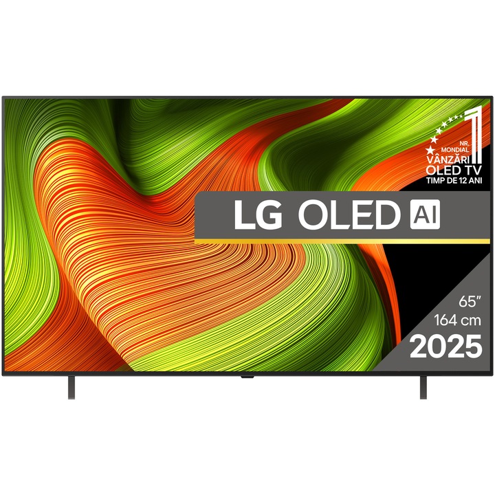 Телевизор LG OLED 65B53LA, 65" (164 см), Smart, 4K Ultra HD, 100 Hz, Клас F (Модел 2025)