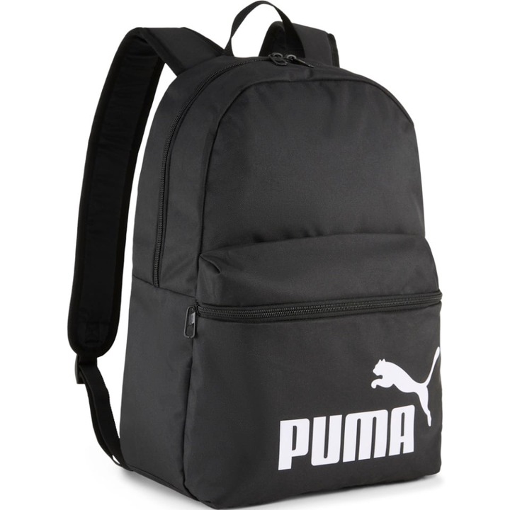 Puma Phase 4 hátizsák, fekete/fehér, 44x30x14 cm