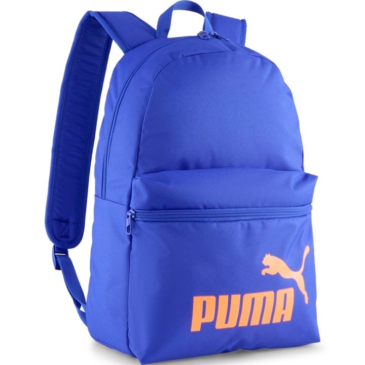 Puma Phase 4 hátizsák, kék/narancssárga, 44x30x14 cm