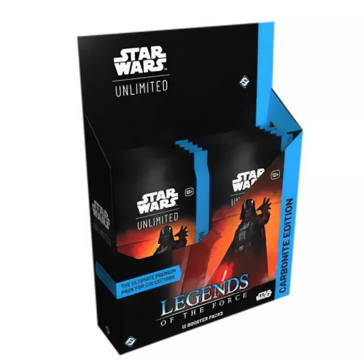 Precomanda Star Wars Unlimited - Legends of the Force Carbonite Booster Display (12 Booster)