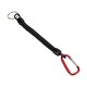Sfoara elastica retractabila pentru pescuit, unelte de siguranta, material durabil, 1,5m, multicolor