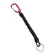 Sfoara elastica retractabila pentru pescuit, unelte de siguranta, material durabil, 1,5m, multicolor