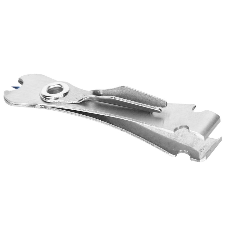 Cleste multifunctional din inox pentru pescuit, 3 in 1, cu foarfece pentru fir, curatitor ochi carlig, usor de transportat