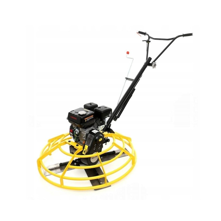 Elicopter, slefuitor pentru finisare, nivelare beton, motor Loncin, 6.5 Hp, 92 cm, Kraft