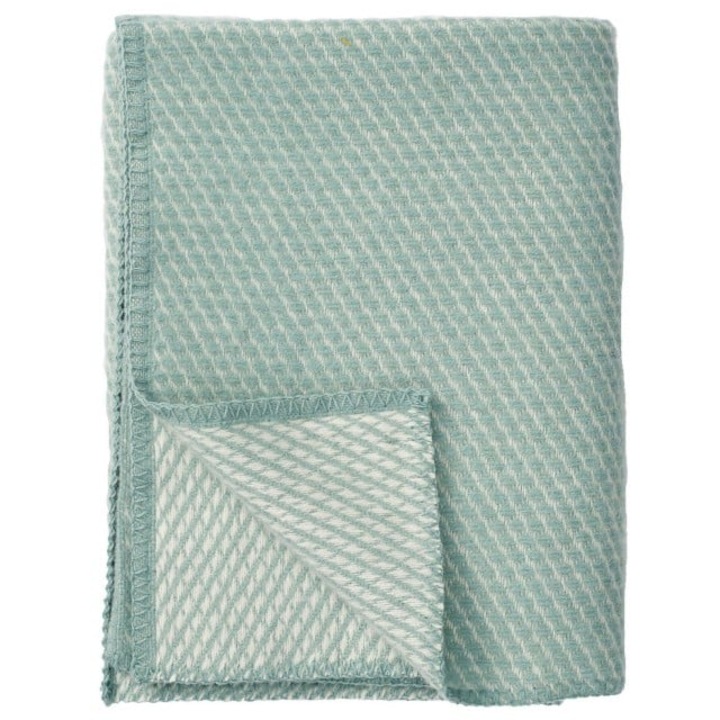 Klippan gyerek gyapjú takaró, világoskék