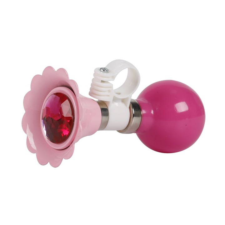 Sonerie bicicleta pentru copii, TREXORA, forma de trompeta, pentru ghidon de 22 mm