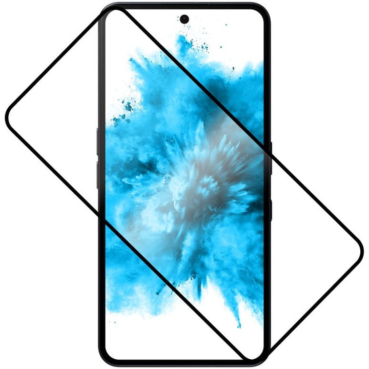 Üvegfólia, Fixed Full Cover kompatibilis Nothing Phone (3a) / (3a) Pro, Átlátszó