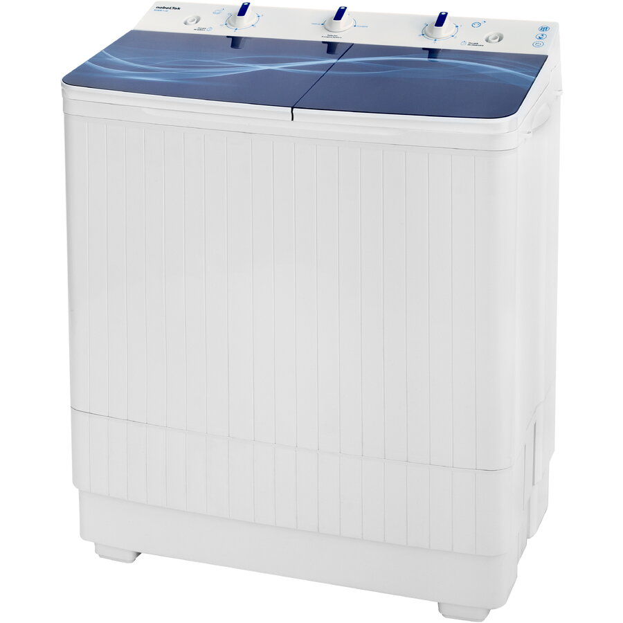 Masina de spalat rufe semi-automata Nobeltek NSWM 7.3B, 7 kg spalare, 3 kg stoarecere