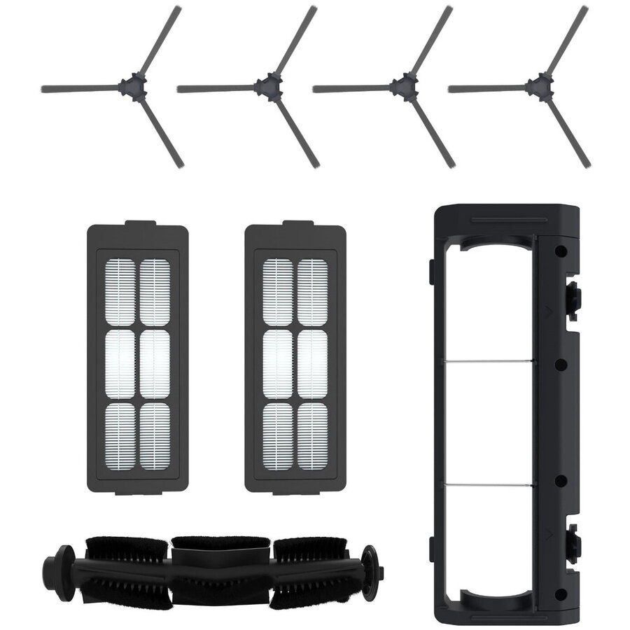 Robot de curatare TCL Sweeva 1000, 0,6 l, 4 programe de curatare, 32x32x7cm, Negru-Gri