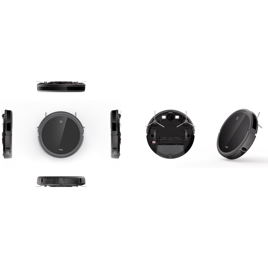 Robot de curatare TCL Sweeva 1000, 0,6 l, 4 programe de curatare, 32x32x7cm, Negru-Gri