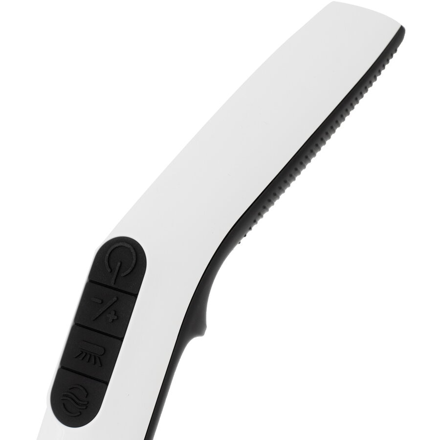 Aspirator fara fir 2 in 1 Adler AD 7077, Curatare umeda si uscata, Indicatii vocale inteligente, Afisaj LED, Filtru HEPA, Rola autocuratatoare, 120W, Alb