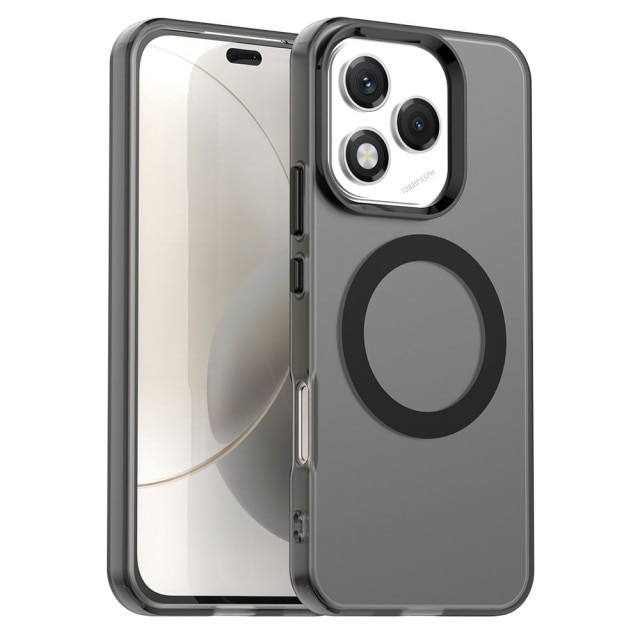 Husa Upzz® Tech Candy Compatibila Cu Honor 400 Lite, Tehnologie Magsafe, Protectie La Camera si Colturi, Negru