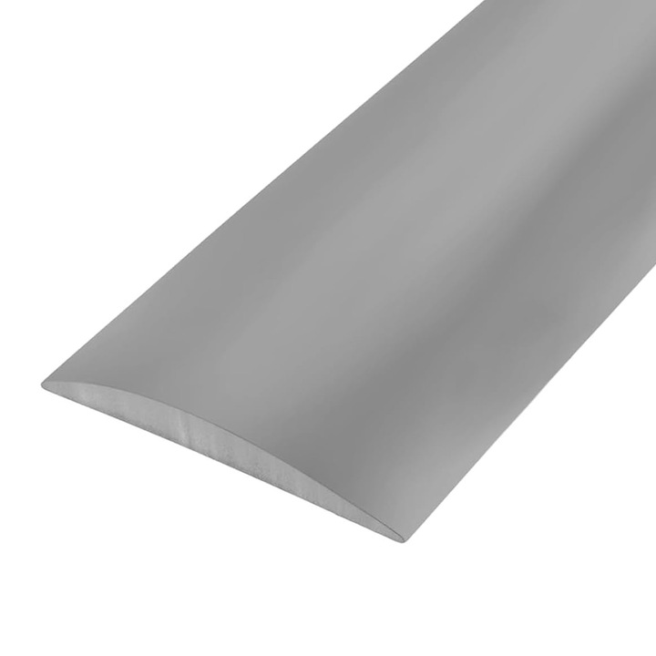 Самозалепващ преходен профил за под, Ydene®, Покривна лента за паркет/ламинат, PVC, 3м x 5см, Сив