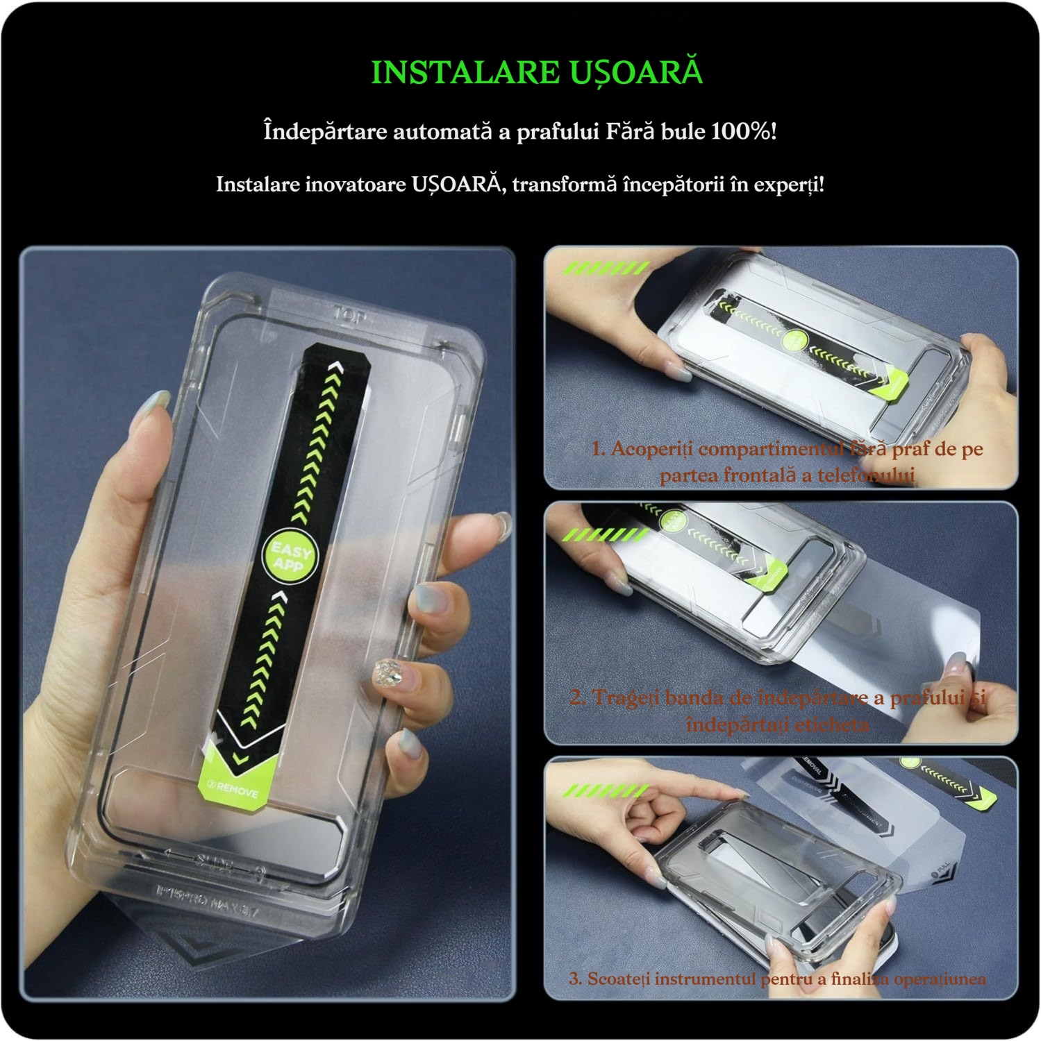 Folie Protectie Telefon, MOGU Folie Sticla Pentru Samsung Galaxy S26 ultra, Protectie Profesionala Ecran 3D, Anti Zgarieturi, din Sticla Securizata 9H+, Claritate Super HD, Tratament Oleofobic, Kit de instalare cu configurare instantanee, Transparenta