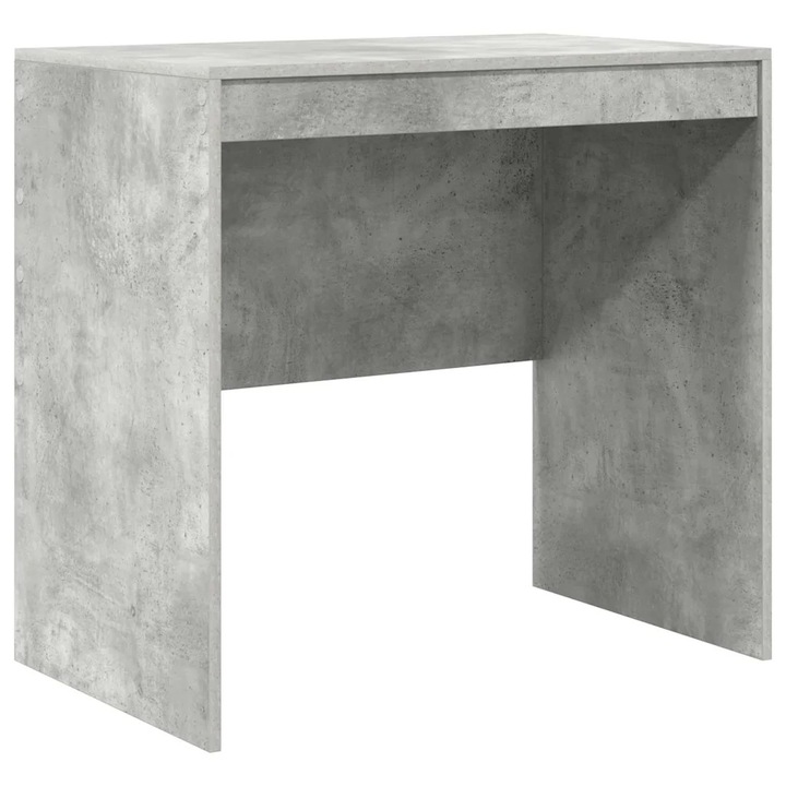 vidaXL Asztal Beton Szürke 80 x 50 x 76 cm 869429