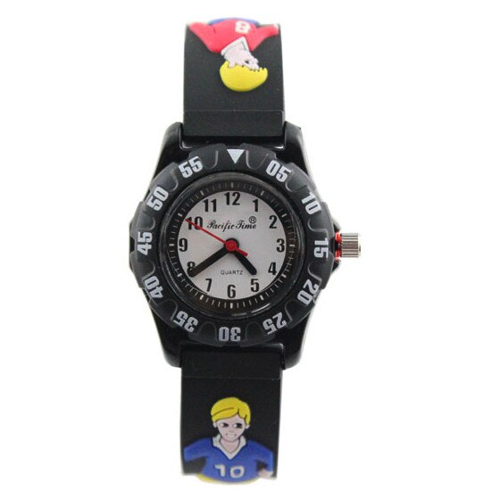 Ceas Copii - Pacific Time - Football Player - Black Ed.