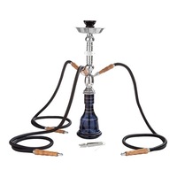 Narghilea Dreamliner - Luxor Black (54 cm, trei furtunuri)