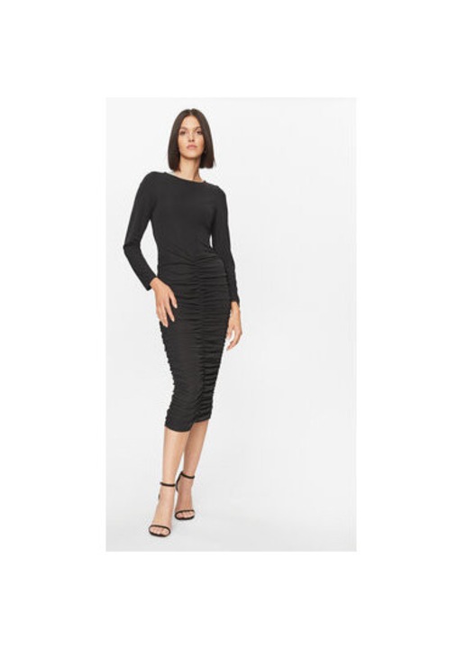 Дамска рокля Dixie, AIDRTNDA, Полиестер, M INTL, Черен