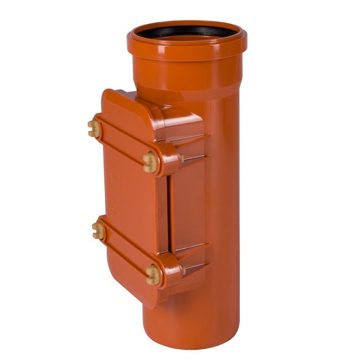 Teavă de curățare KLASEBO DN/OD 160, PVC-U, portocalie, 160mm