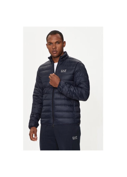 Geaca barbati, Emporio Armani EA7, 304212666, Poliamida, Albastru, Bleumarin
