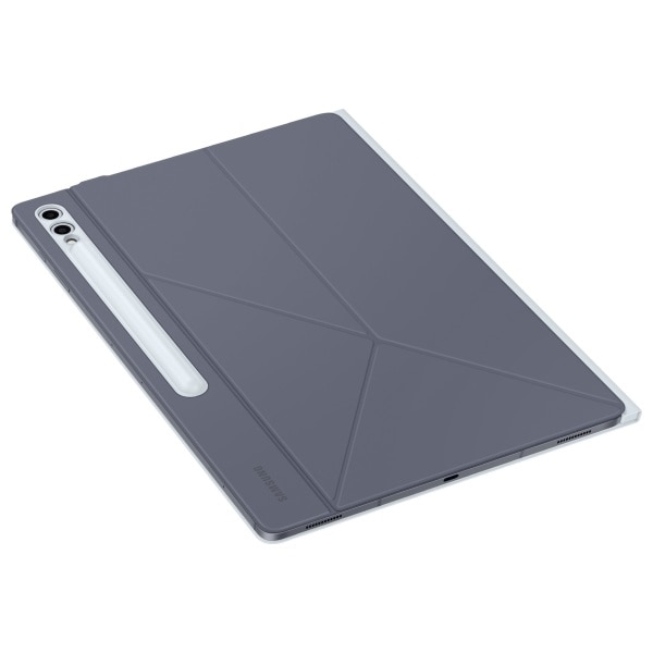 Husa tableta Samsung Smart Book Cover, albastra, compatibila cu Galaxy Tab S9 Ultra, material TPU, doua moduri de vizionare