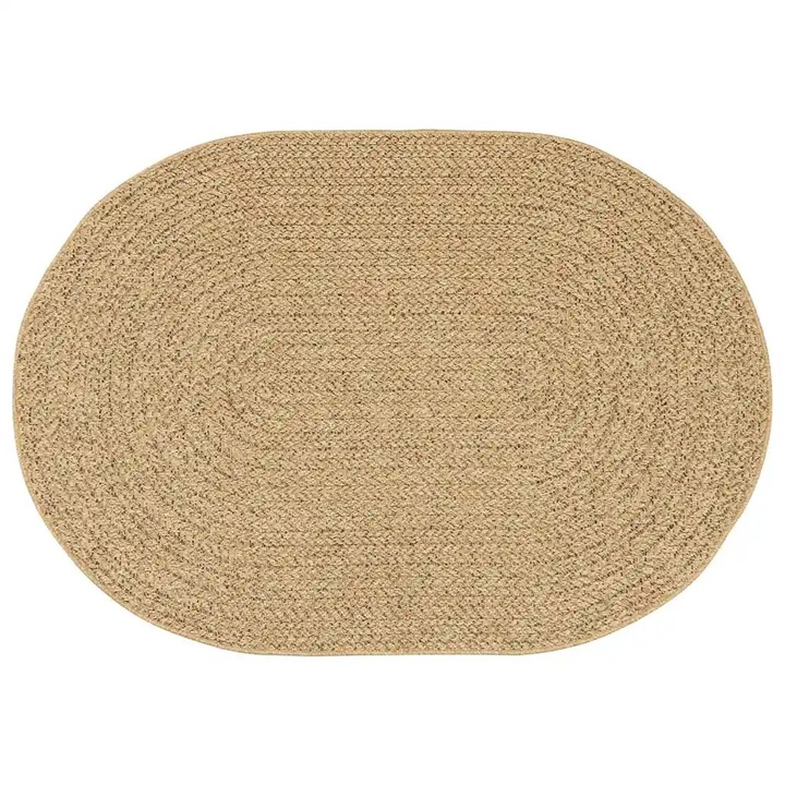 vidaXL Szőnyeg ZIZUR Barna 170 x 120 cm Polipropilén 42000855