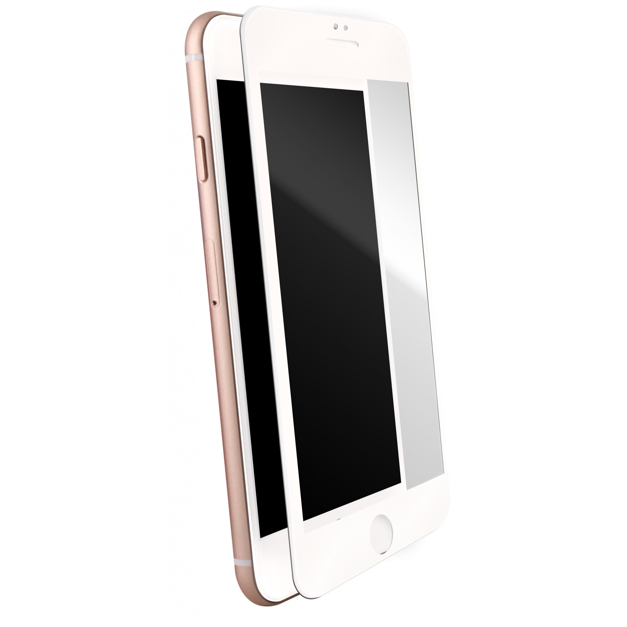 Folie de Sticla IGlass 3D Round pentru iPhone 7Plus, Alb