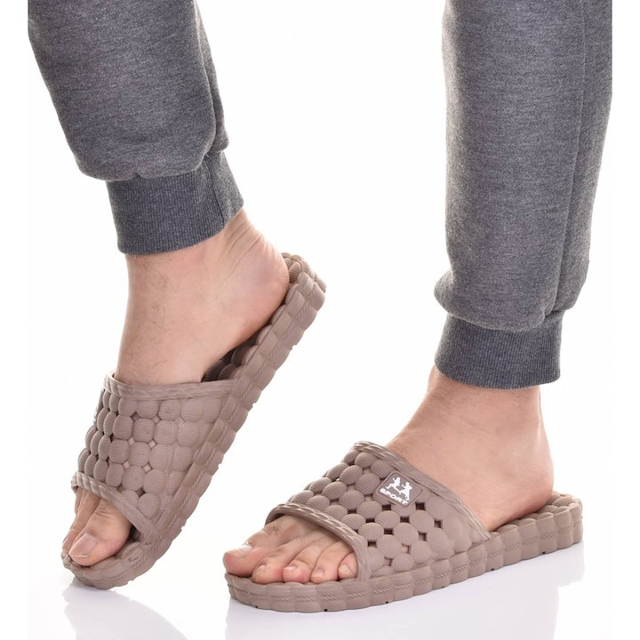 Мъжки джапанки, спортни, класически, пластмасови, бежови