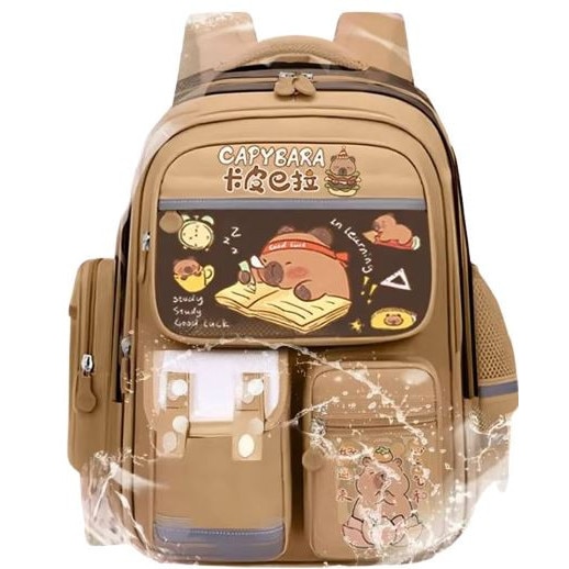 kapibara06 Ghiozdan Scolar Capybara XPRESS SALES® + 6 ani, impermeabil