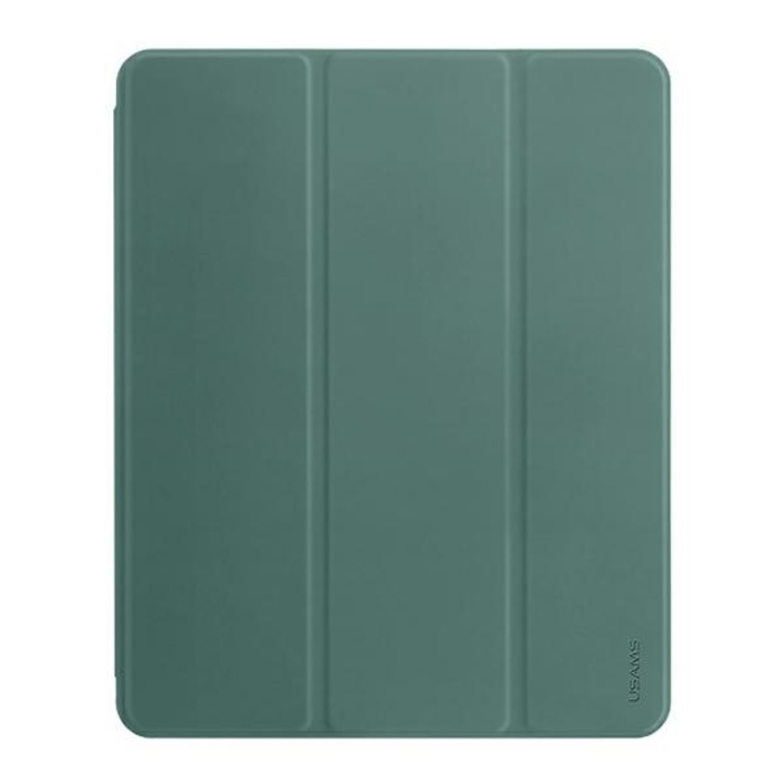 Husa tableta USAMS Winto, verde inchis, pentru iPad Air 10.9" 2020, design elegant, material de calitate