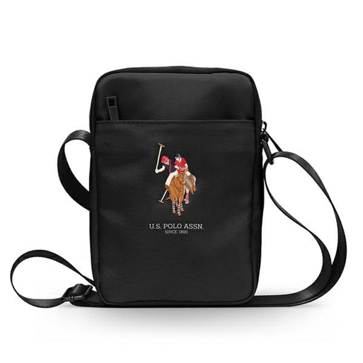 Husa tableta 8" U.S. Polo Assn. neagra, design elegant, material ecologic, dimensiuni optime