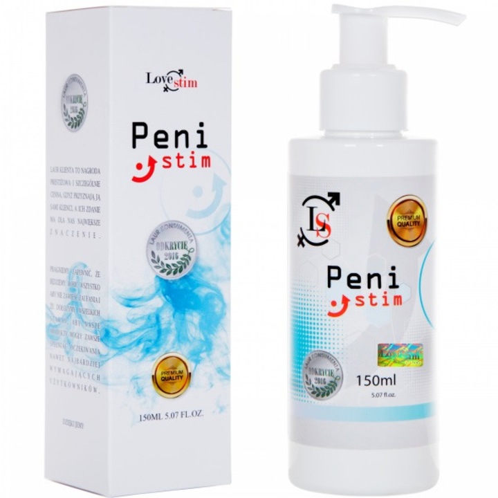 PENISTIM síkosító gél, 150 ml, többszörös hatás, lezárt csomagolás