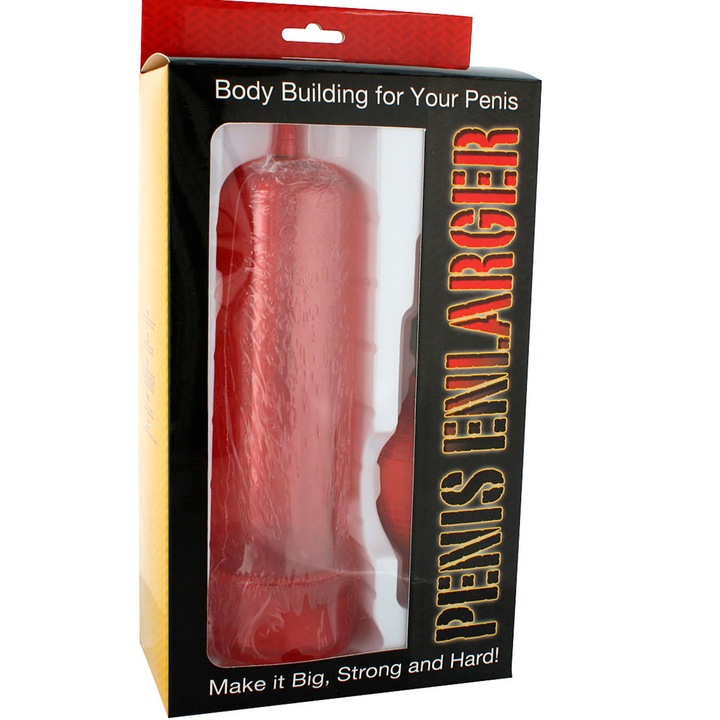 Сексуална помпа, Seven Creations, червена, неопределени размери