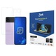 Folie antimikrobiana 3MK SilverProtection+ pentru Samsung Z Flip 3 5G, protectie 400%, montare umeda, set complet