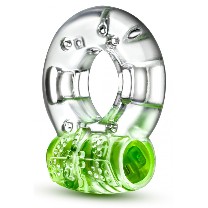 4 darabos Vibrante Blush péniszgyűrű készlet, zöld, 4,4 cm x 1,9 cm x 3,8 cm