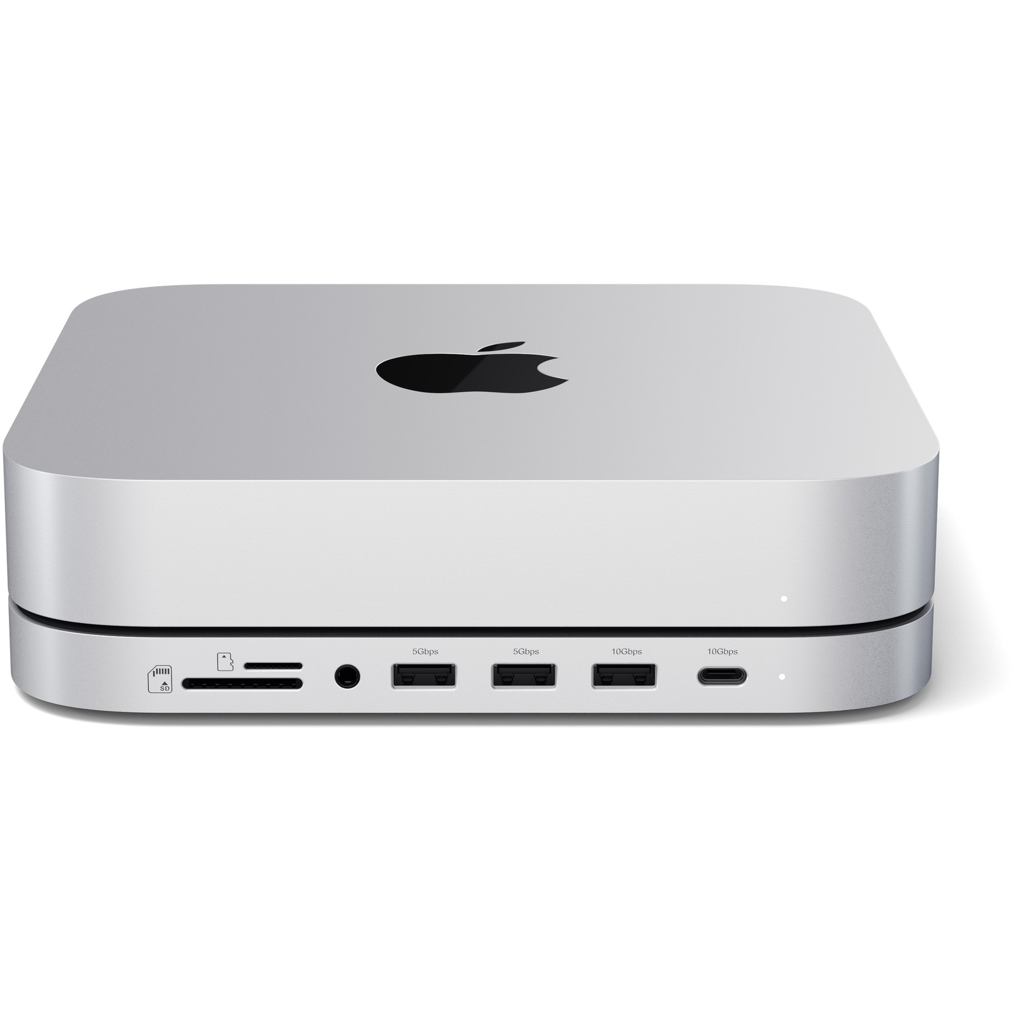 Suport Satechi si Hub pentru Mac, Mini, / Studio (1x USB-C 3.2, 1x