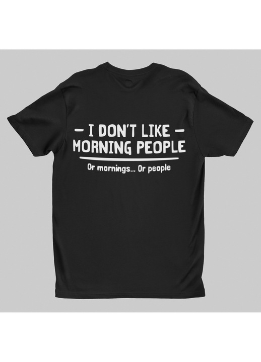 Malfini póló, nem tetszik, Fekete