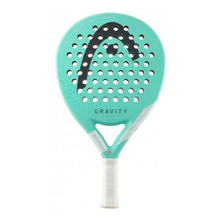 Racheta padel HEAD Gravity Team Light, 340g, forma rotunda, suprafata fibra de sticla