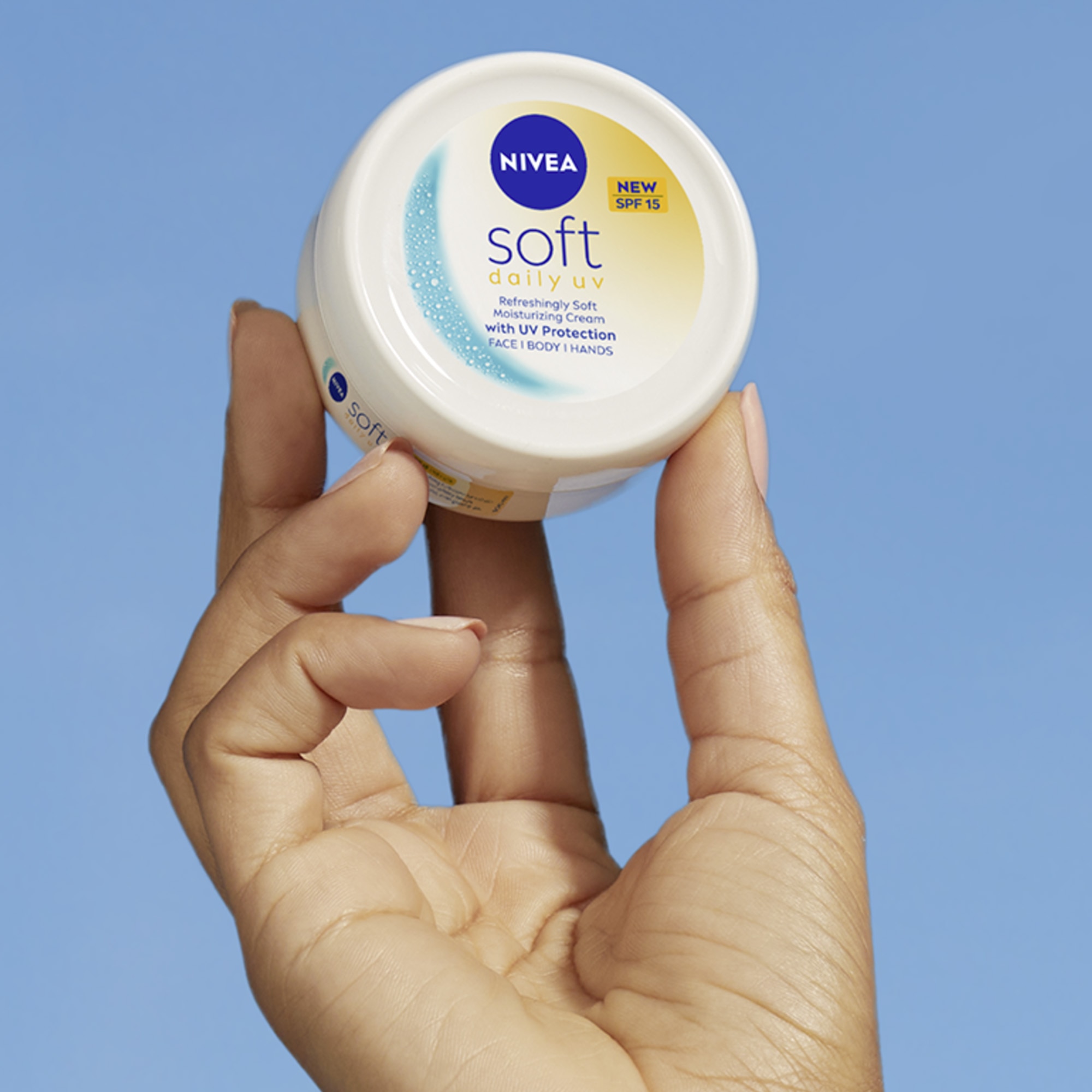 Crema NIVEA Soft Daily UV cu protectie SPF 15, 100ml - eMAG.ro