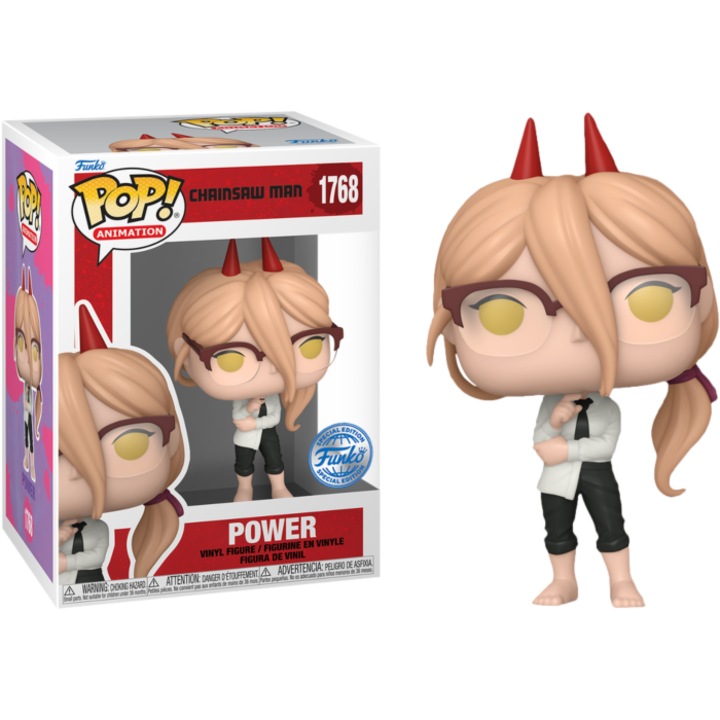 Figurina Funko POP Chainsaw Man 1768 Power Special Edition
