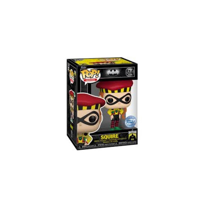 Figurina Funko POP Batman 514 Squire Special Edition, multicolor, 9cm