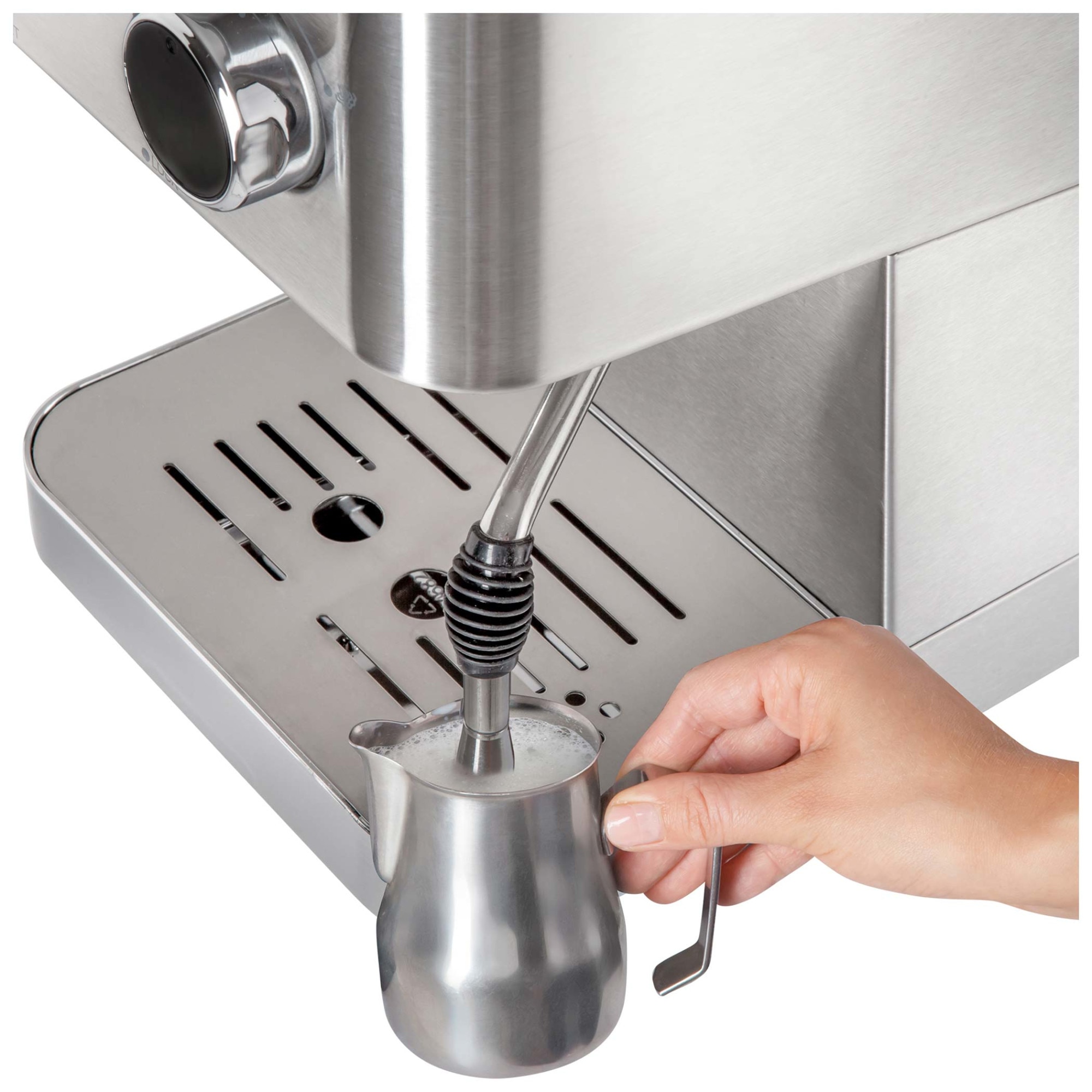 Espressor Sencor 15 bar, inox, capacitate 1.25 l