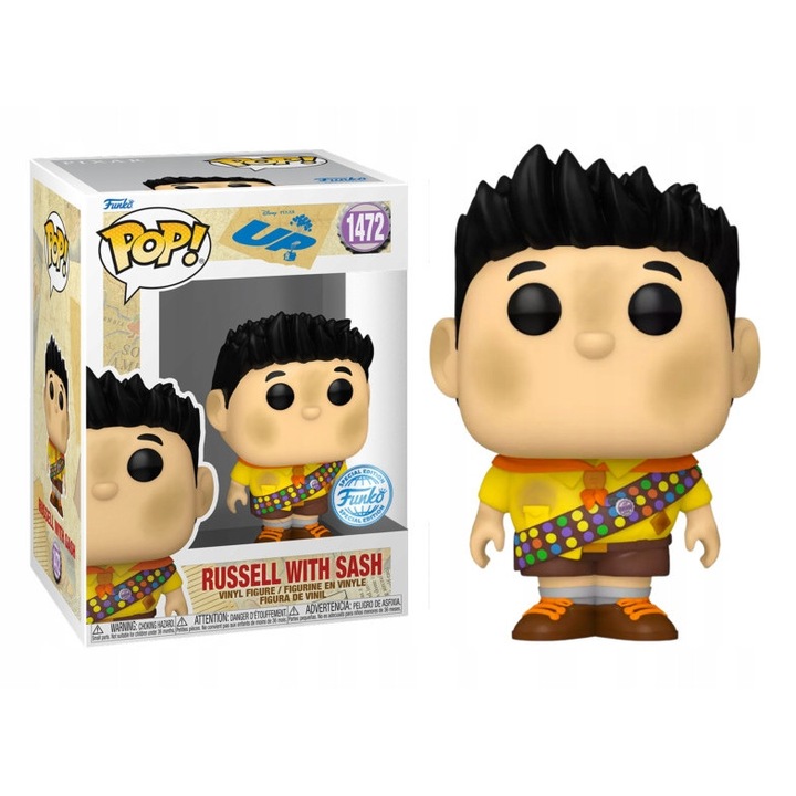 Funko POP! 1472 фигурка Ръсел с панделка, многоцветна, 9 см, специално издание