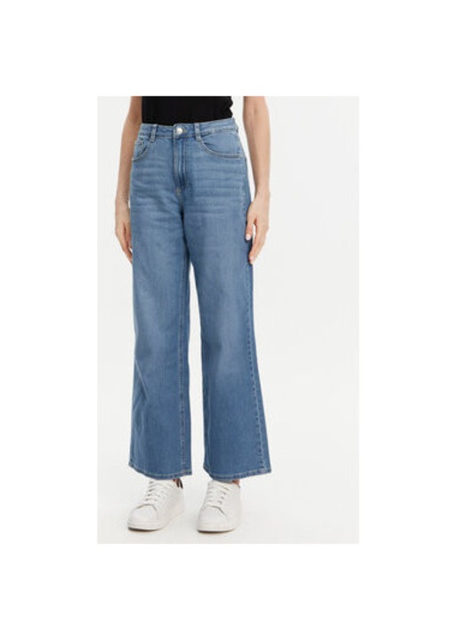 Tom Tailor női nadrág, 1043509, Pamut, Kék, Kék